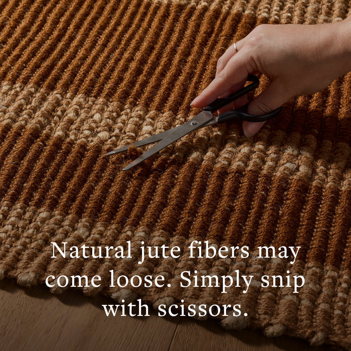 Leanne Ford - Weatherstaff Cinnamon / Natural Area Rug