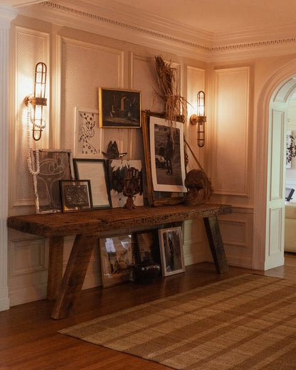Leanne Ford - Weatherstaff Cinnamon / Natural Area Rug