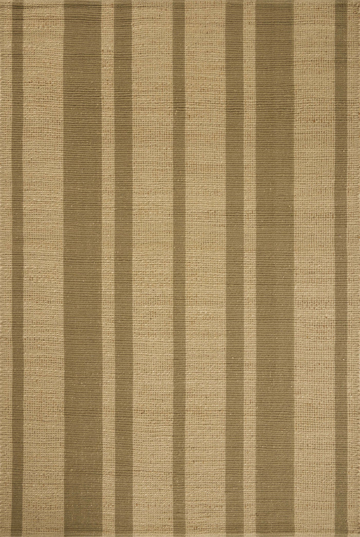 The Rug Corner Leanne Ford x Loloi Weatherstaff Natural / Olive