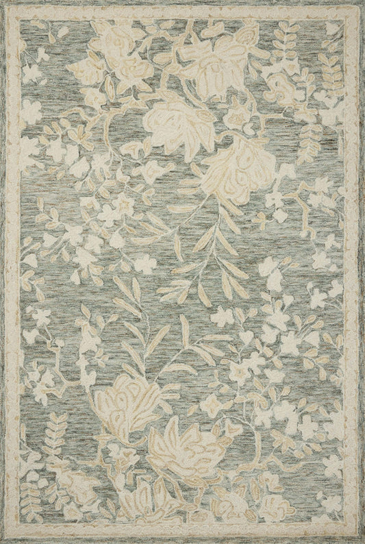 The Rug Corner Loloi Lenore Lagoon / Wheat