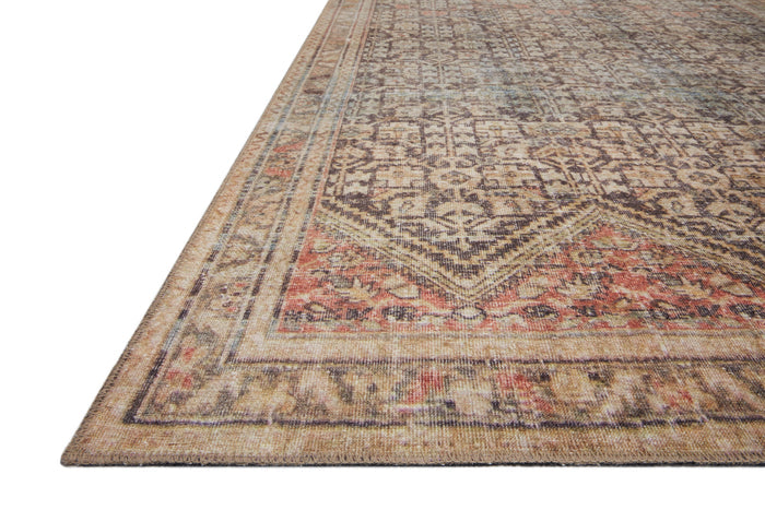 The Rug Corner Loloi II Loren Charcoal / Multi