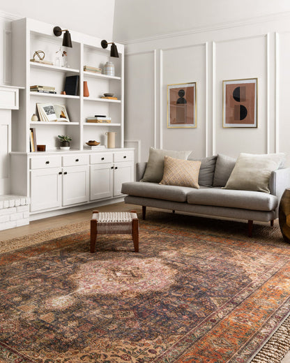 The Rug Corner Loloi II Loren Plum / Multi