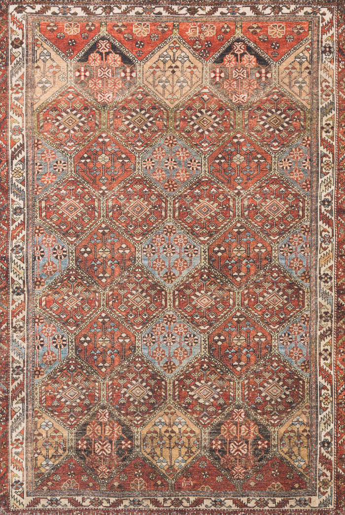 The Rug Corner Loloi II Loren Spice / Multi