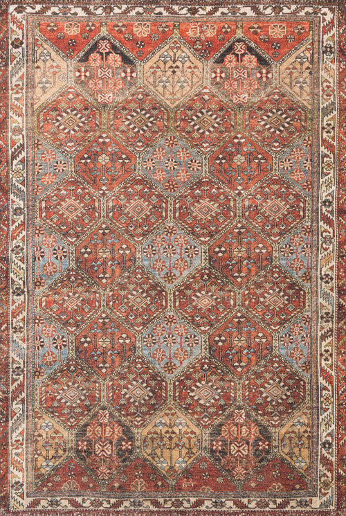 The Rug Corner Loloi II Loren Spice / Multi