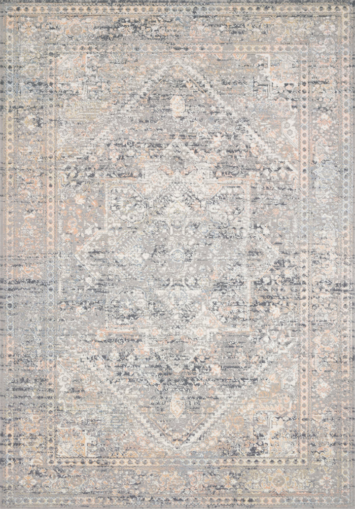 The Rug Corner Loloi II Lucia Grey / Sunset
