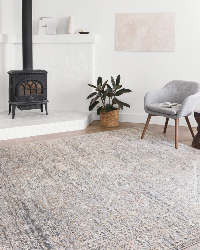 The Rug Corner Loloi II Lucia Grey / Sunset