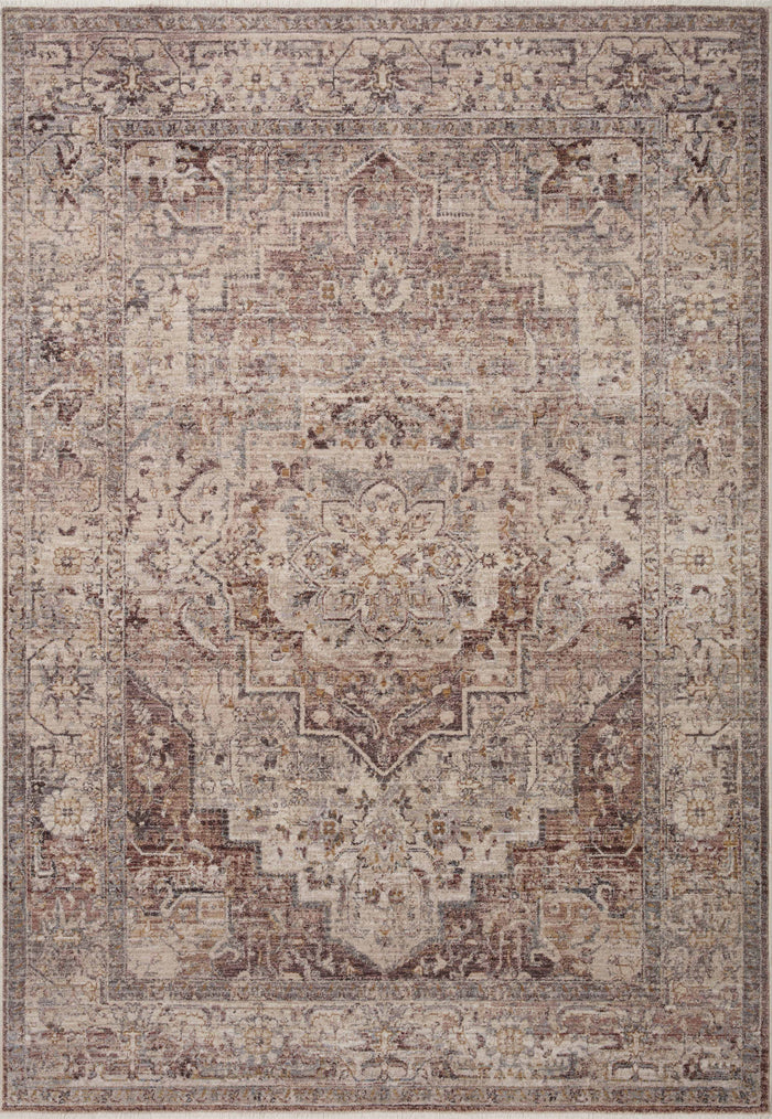 The Rug Corner Loloi Lyra Berry / Stone
