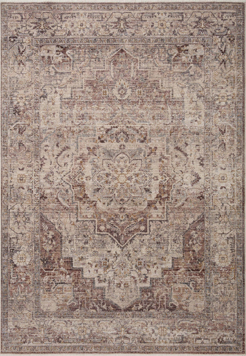 The Rug Corner Loloi Lyra Berry / Stone