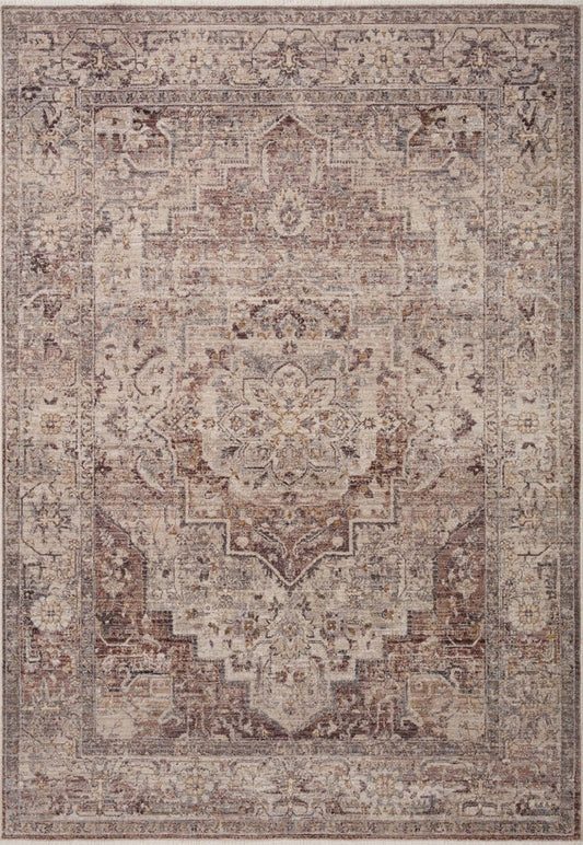 The Rug Corner Loloi Lyra Berry / Stone