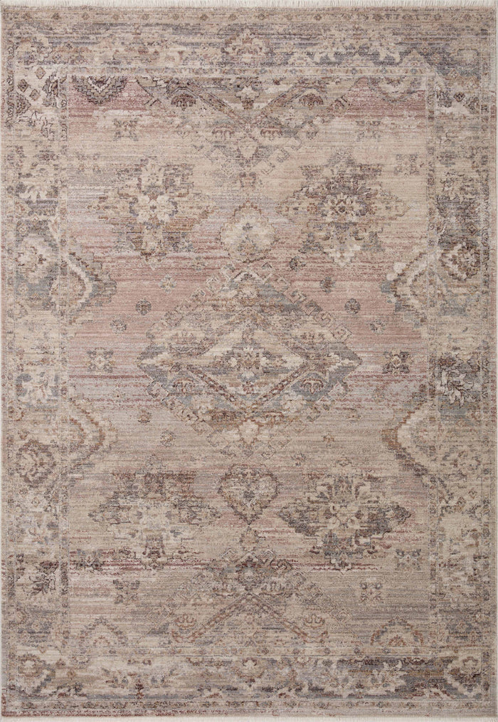 The Rug Corner Loloi Lyra Blush / Dove