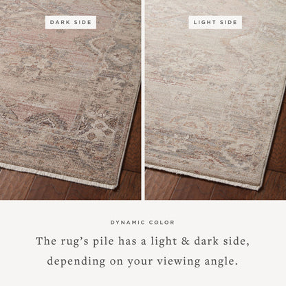 The Rug Corner Loloi Lyra Blush / Dove