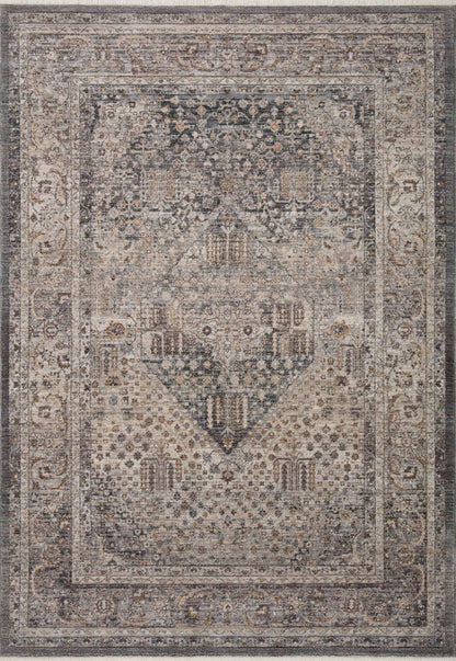 The Rug Corner Loloi Lyra Denim / Pebble