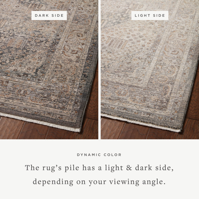 The Rug Corner Loloi Lyra Denim / Pebble