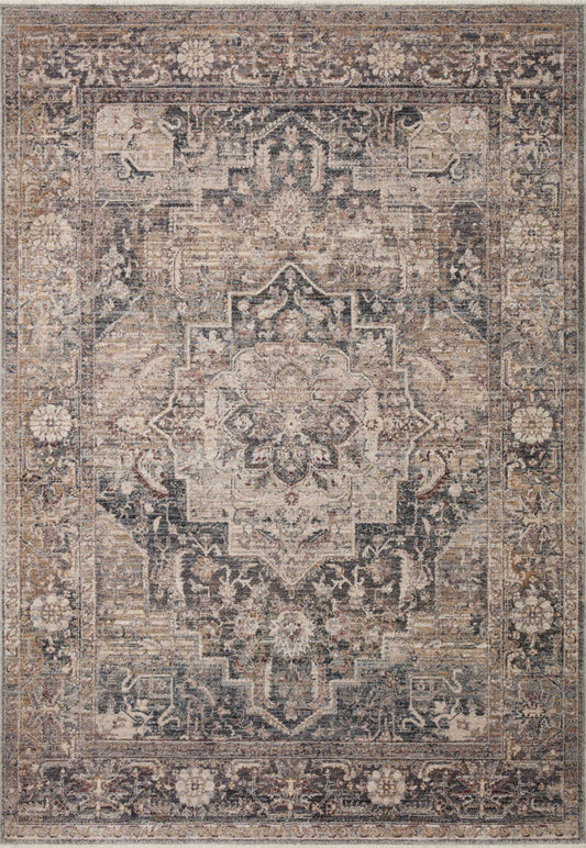 The Rug Corner Loloi Lyra Denim / Sand