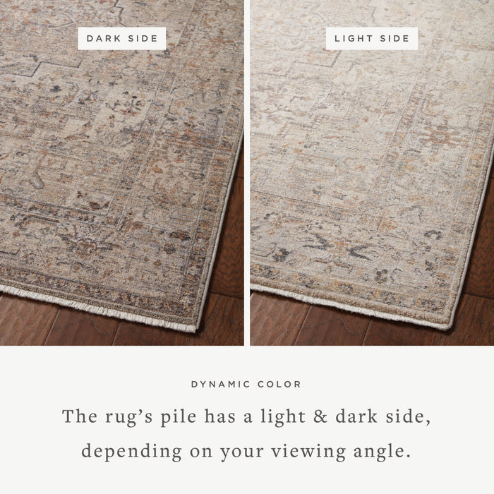 The Rug Corner Loloi Lyra Natural / Gold