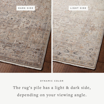 The Rug Corner Loloi Lyra Natural / Gold