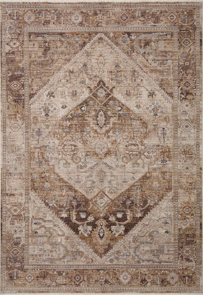 The Rug Corner Loloi Lyra Natural / Mocha