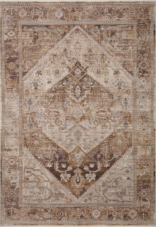 The Rug Corner Loloi Lyra Natural / Mocha