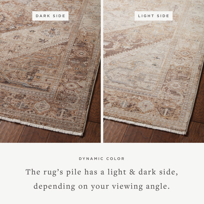 The Rug Corner Loloi Lyra Natural / Mocha