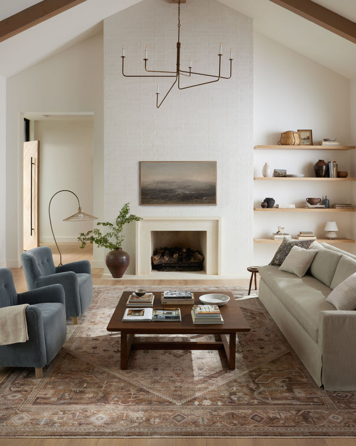The Rug Corner Loloi Lyra Natural / Mocha