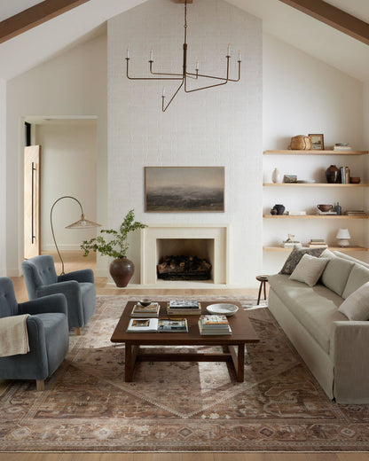 The Rug Corner Loloi Lyra Natural / Mocha