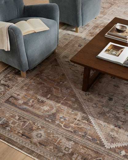 The Rug Corner Loloi Lyra Natural / Mocha