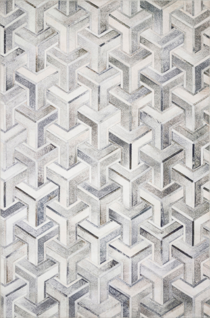 The Rug Corner Loloi II Maddox Silver / Ivory