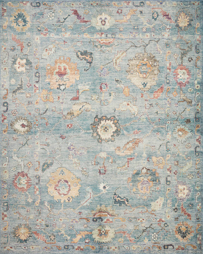 The Rug Corner Loloi II Margot Denim / Multi
