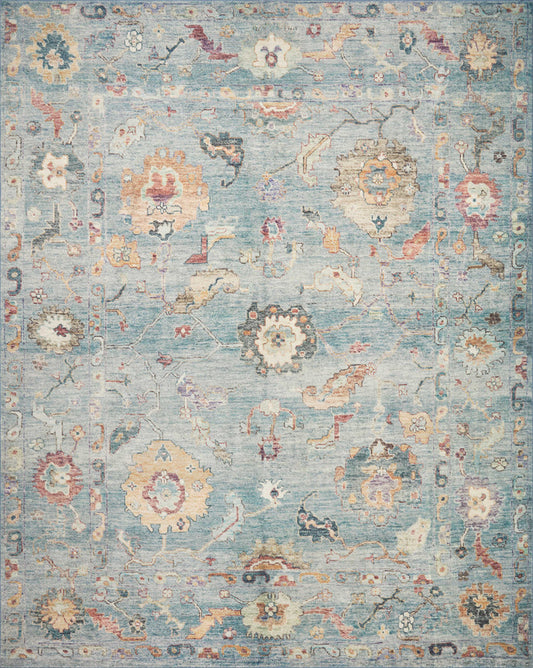 The Rug Corner Loloi II Margot Denim / Multi
