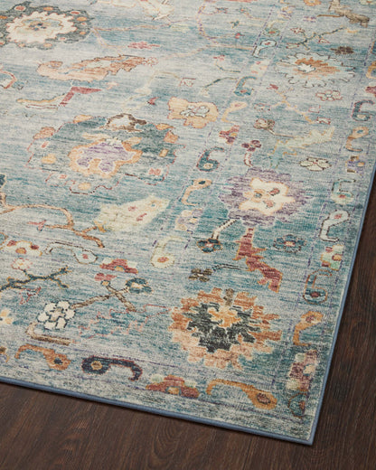 The Rug Corner Loloi II Margot Denim / Multi