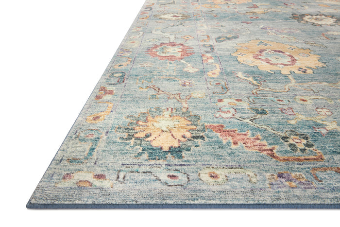 The Rug Corner Loloi II Margot Denim / Multi