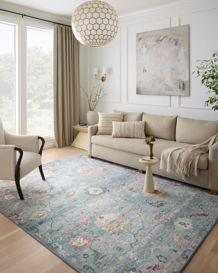 The Rug Corner Loloi II Margot Denim / Multi