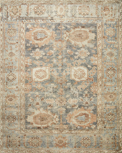 The Rug Corner Loloi II Margot Ocean / Spice