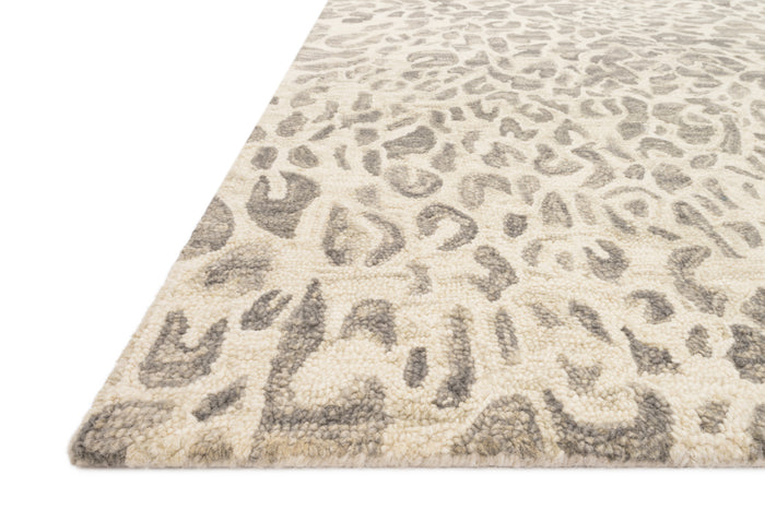 The Rug Corner Loloi Masai Grey / Ivory