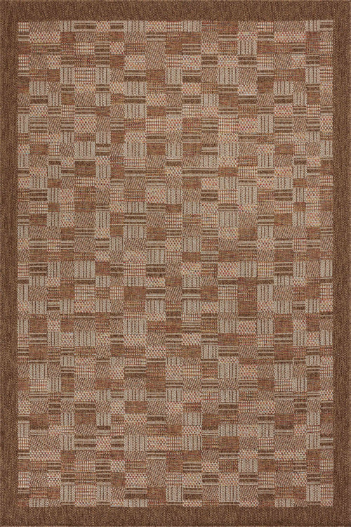 The Rug Corner Loloi II Merrick Chestnut / Fiesta