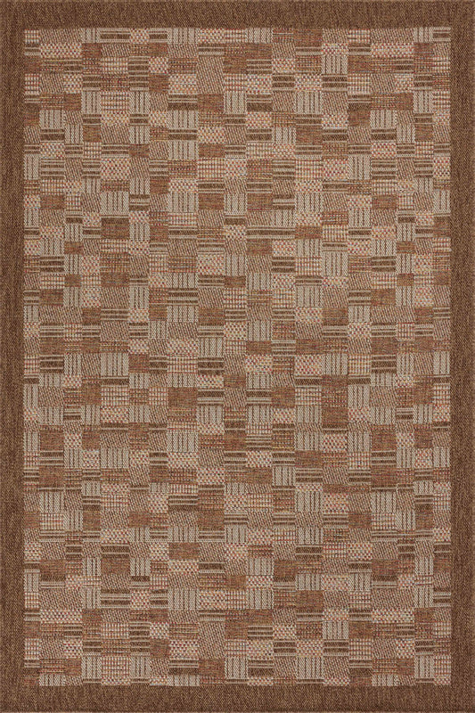 The Rug Corner Loloi II Merrick Chestnut / Fiesta