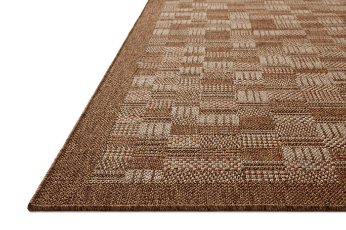 The Rug Corner Loloi II Merrick Chestnut / Fiesta