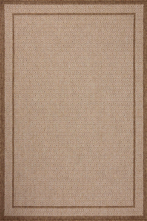 The Rug Corner Loloi II Merrick Chestnut / Oatmeal