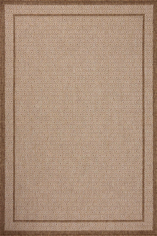 The Rug Corner Loloi II Merrick Chestnut / Oatmeal
