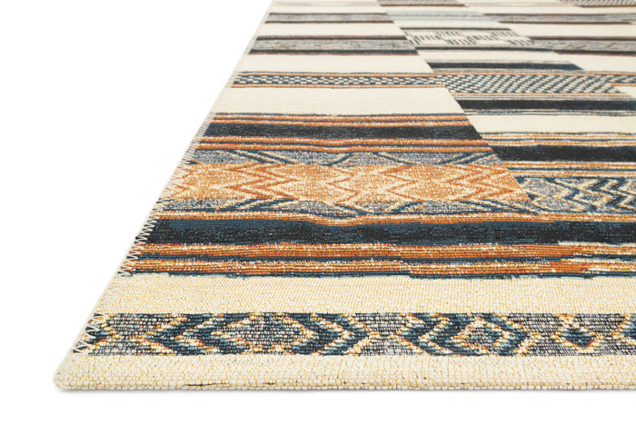 The Rug Corner Loloi Mika Ivory / Multi