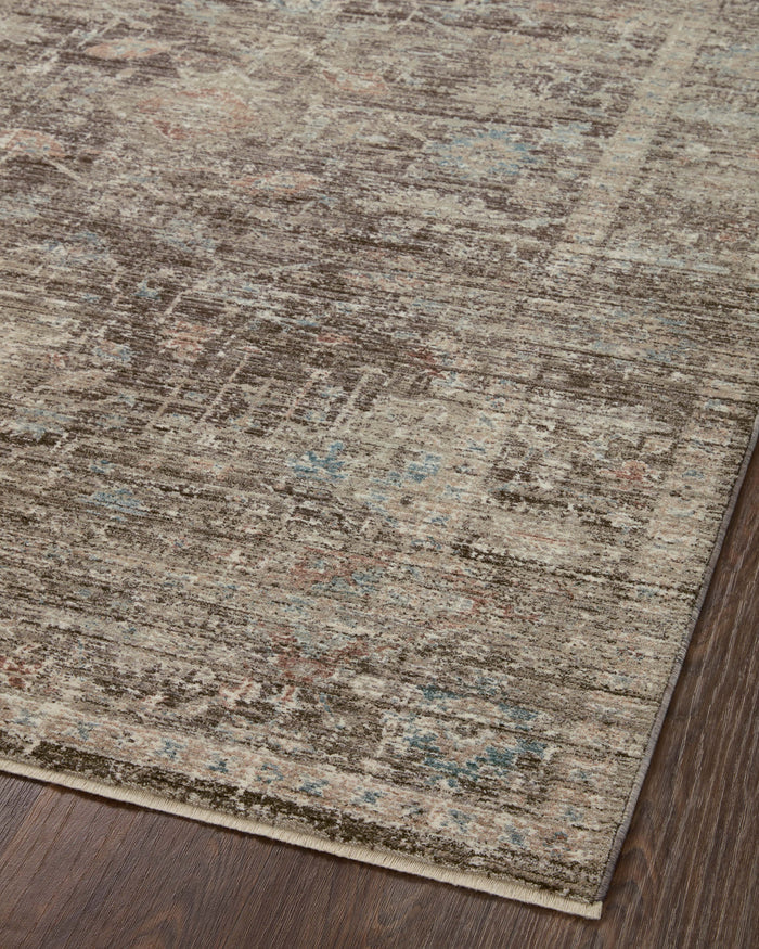 The Rug Corner Magnolia Home by Joanna Gaines x Loloi Millie Charcoal / Dove