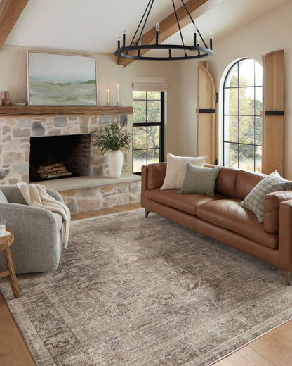 The Rug Corner Magnolia Home by Joanna Gaines x Loloi Millie Charcoal / Dove
