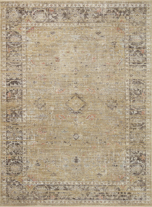 The Rug Corner Magnolia Home by Joanna Gaines x Loloi Millie Gold / Charcoal