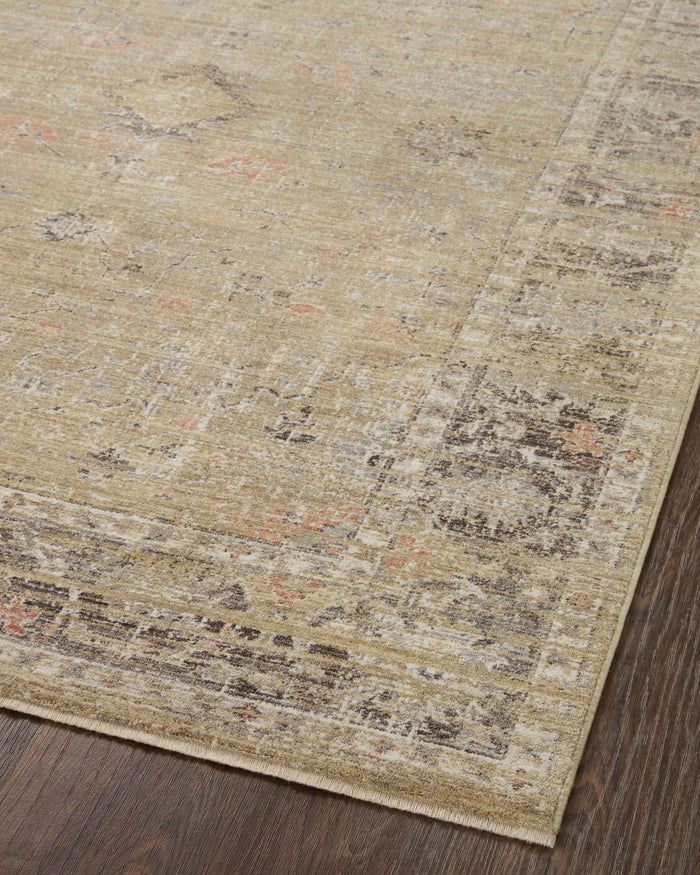 The Rug Corner Magnolia Home by Joanna Gaines x Loloi Millie Gold / Charcoal