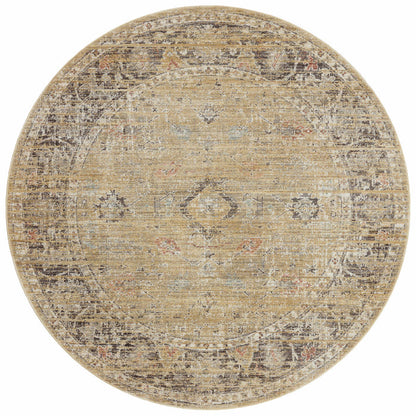 The Rug Corner Magnolia Home by Joanna Gaines x Loloi Millie Gold / Charcoal