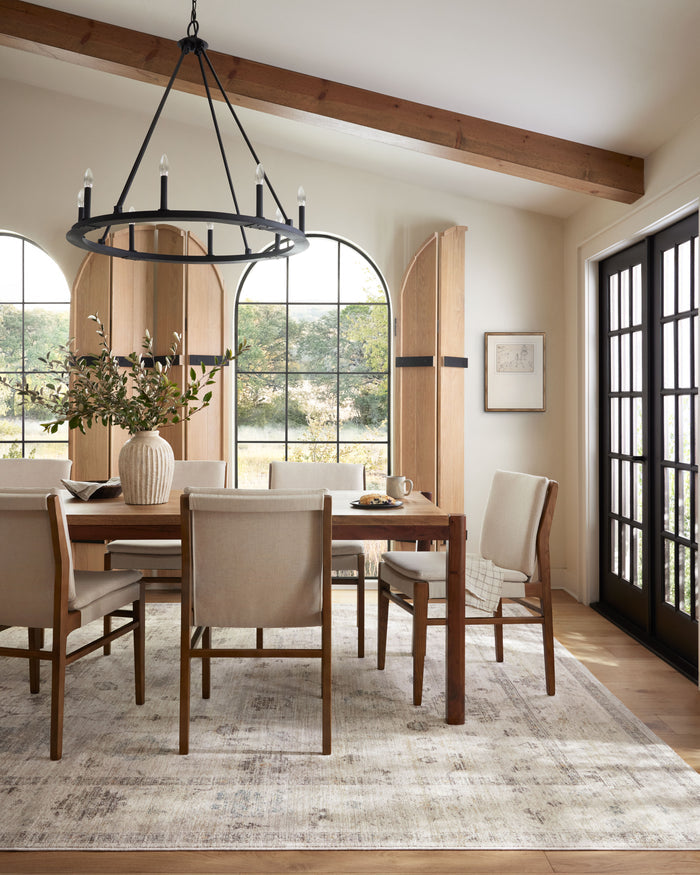 The Rug Corner Magnolia Home by Joanna Gaines x Loloi Millie Silver / Dove