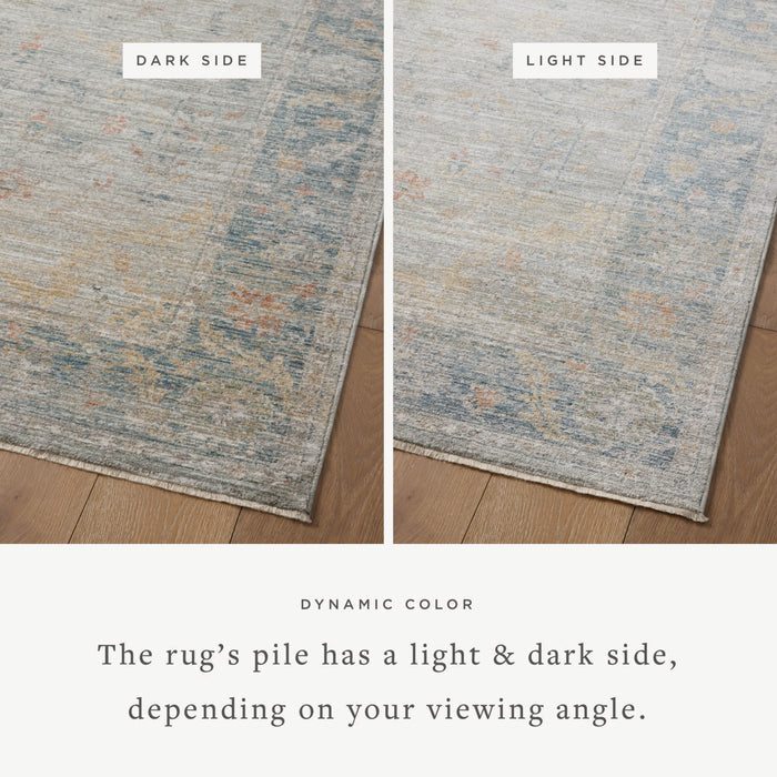 The Rug Corner Magnolia Home by Joanna Gaines x Loloi Millie Slate / Multi