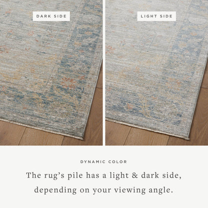 The Rug Corner Magnolia Home by Joanna Gaines x Loloi Millie Slate / Multi