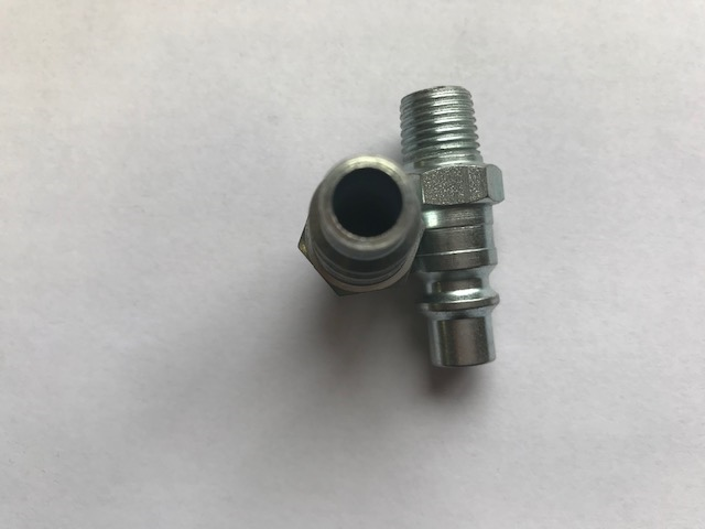 Milton 1/4" Male NPT H Style air hose coupler