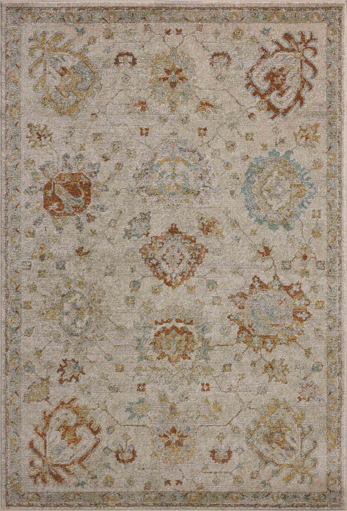 The Rug Corner Magnolia Home by Joanna Gaines x Loloi Mona Oatmeal / Multi